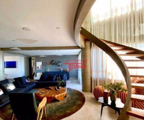 Apartamento Duplex com 3 dormitórios à venda, 460 m² por R$ 7.200.000,00 - Jardim - Santo André/SP