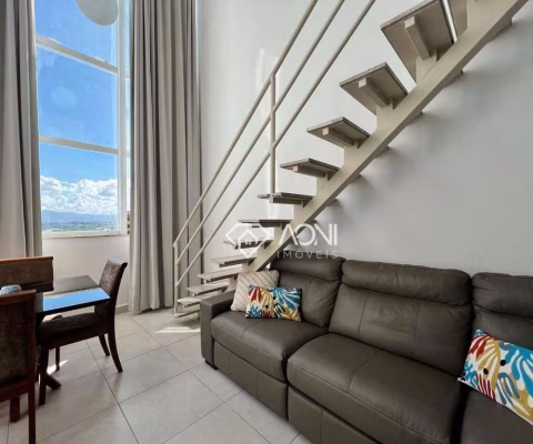 Studio Duplex em Jardim Camburi com suíte e banheiro social, vaga coberta e portaria 24h por R$ 480.000,00