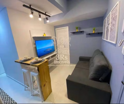 Lindo Apartamento Mobiliado localizado em frente a praia, Canal 1- Santos/