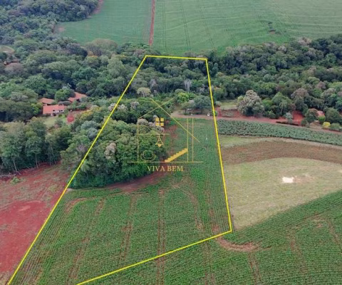 Muita área verde e uma belíssima cachoeira, chácara de 21.057,91m² em M.C.Rondon