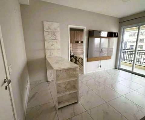 Apartamento com 1 dormitório para alugar, 40 m² por R$ 3.770,00/mês - Jardim Anália Franco - São Paulo/SP
