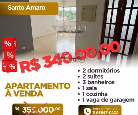 Apartamento à Venda de 2 Quartos com Suíte no Marajoara – Zona Sul - SP