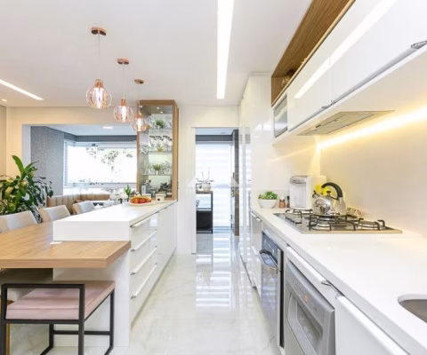 APARTAMENTO MOBILIADO E ENSOLARADO COM SACADA GOURMET 2 QUARTOS COM SUÍTE 2 VAGAS Á VENDA