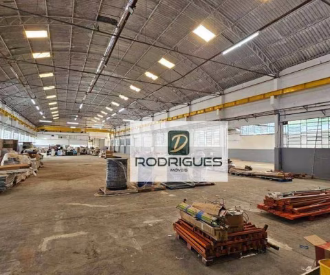 Galpão para alugar, 3761 m² por R$ 80.000,00/mês - Campanário - Diadema/SP