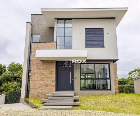 Casa de alto padrão com 3 quartos suítes à venda, 312 m² por R$ 3.400.000 - Santa Felicidade, Curitiba/PR