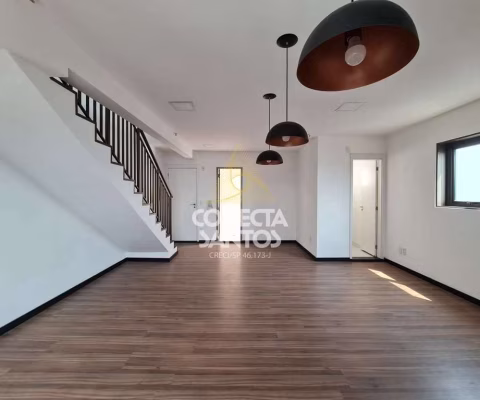 Sala Duplex no Valongo Santos pra Venda e Locação