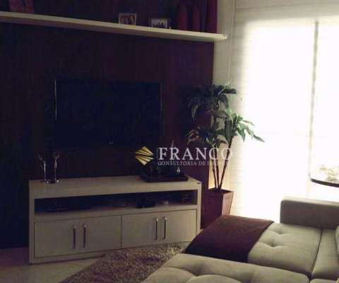 Apartamento mobiliado com 2 dormitórios para alugar, 63 m² - Barranco - Taubaté/SP