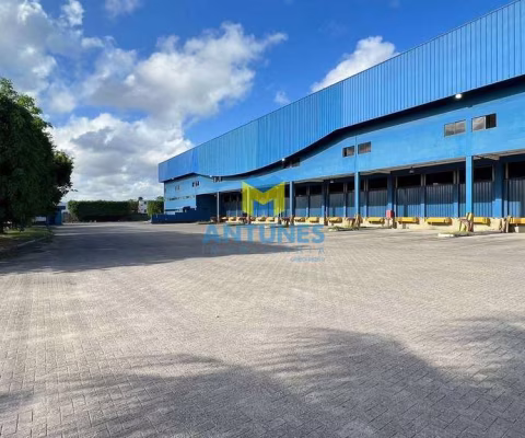 Alugue Galpão as margens da BR-101 em Prazeres de 7.050m² Crossdocking com 36 docas e pátio 8.950m²