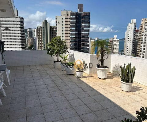 Cobertura com 3 dormitórios à venda, 216 m² por R$ 900.000 - Praia das Astúrias - Guarujá/SP