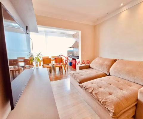Apartamento varanda churrasqueira 2 vagas, Campo Grande