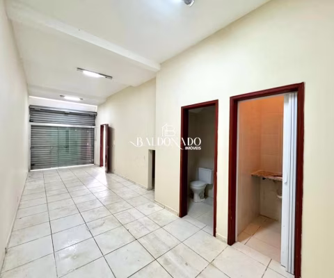 SALÃO COMERCIAL EM EXTREMA MG PARA ALUGAR 45m² AVENIDA PRINCIPAL