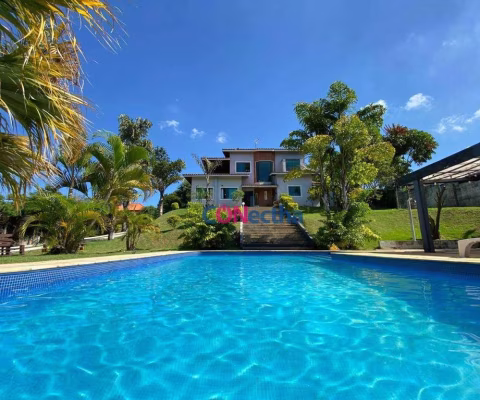 Casa com 4 dormitórios, 420 m² - venda por R$ 1.400.000,00 ou aluguel por R$ 8.880,00/mês - Condomínio Ville de Chamonix - Itatiba/SP
