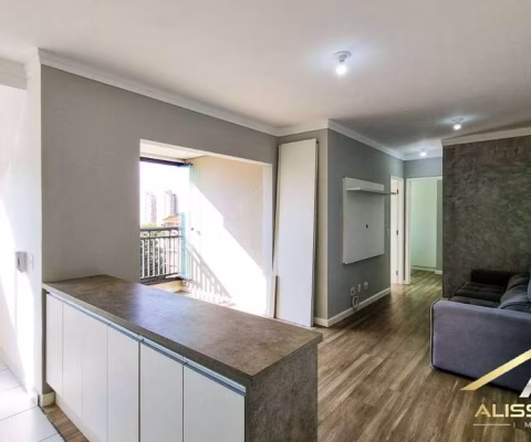 Apartamento 59m² no Gran Palazzo -  2 Dormitórios, suíte - Vila Osasco.