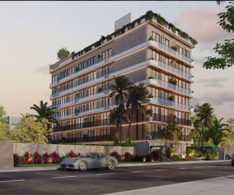 Flat  em construção na linda praia de Tambau