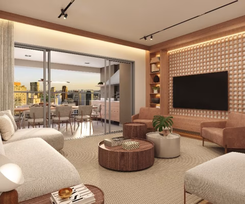 Espetacular apartamento de 3 suítes com 2 vagas - Patteo Vila Mariana