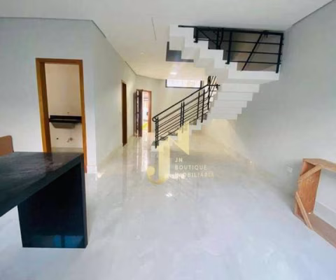 SOBRADO A VENDA NO RESIDENCIAL SANTA PAULA COM 3 DORMITÓRIOS E SUÍTE MASTER