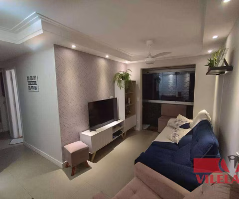 Apartamento com 3 dormitórios à venda, 59 m² por R$ 370.000,00 - Vila Bela - São Paulo/SP