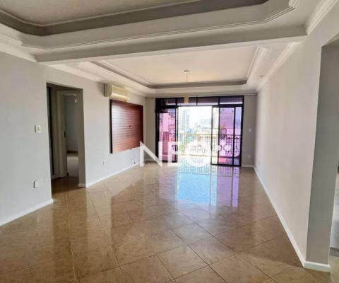 Apartamento com 3 dormitórios para alugar, 174 m² por R$ 6.304,00/mês - Aparecida - Santos/SP