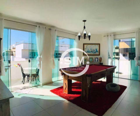 Cobertura com 4 dormitórios à venda, 190 m²  em Vila Nova - Cabo Frio/RJ
