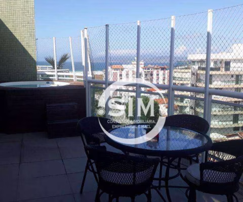 Cobertura com 3 dormitórios à venda, 225 m² no Braga - Cabo Frio/RJ