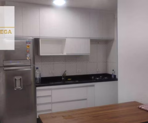 Apartamento com 2 dormitórios para alugar, 53 m² por R$ 2.000/mês