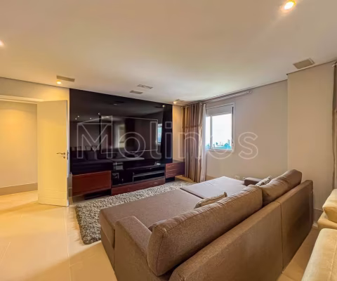 Apartamento para locação frente ao Parque Ceret, com 155 m² 3 dormitórios