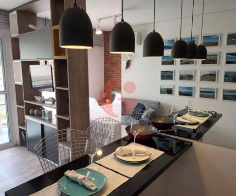 Apartamento mobiliado para locação com 01 quarto e 01 vaga de garagem - 37m² no Centro SJC