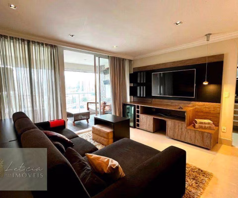 Apartamento com 1 dormitório para alugar, 68 m² por R$ 7.477,00/mês - Brooklin - São Paulo/SP