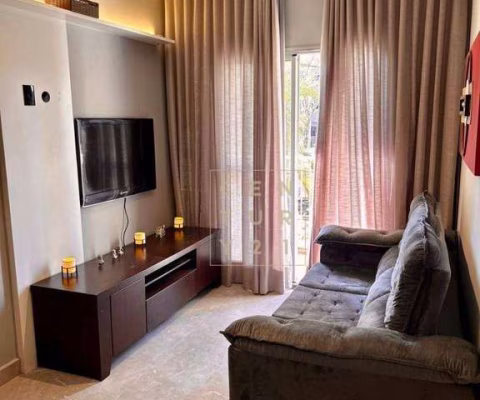 Apartamento com 2 quartos, 68 m² - venda por R$ 450.000 ou aluguel por R$ 4.000/mês - Condomínio Palácio San Marco - Sorocaba/SP