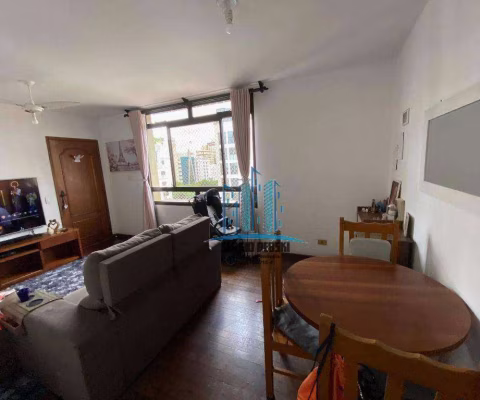 Vende-se apartamento no Boqueirão, Santos. Com 3 quartos, a 4 quadras da praia.