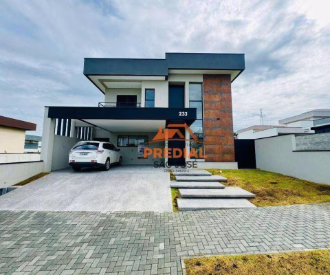 Reserva Rudá | Sobrado 220m² de construção |  3 Suítes com varanda, Área gourmet, 2 Vagas