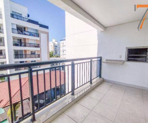 Apartamento com 2 dormitórios para alugar, 112 m² por R$ 6.421,22/mês - Abraão - Florianópolis/SC