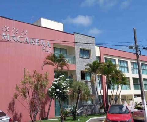 Flat com 1 dormitório para alugar, 36 m² por R$ 2.000,00/mês - Ponta Negra - Natal/RN