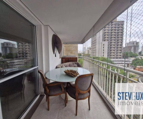 Apartamento com 3 dormitórios, 143 m² - venda por R$ 2.989.000,00 ou aluguel por R$ 15.660,00/mês - Moema - São Paulo/SP