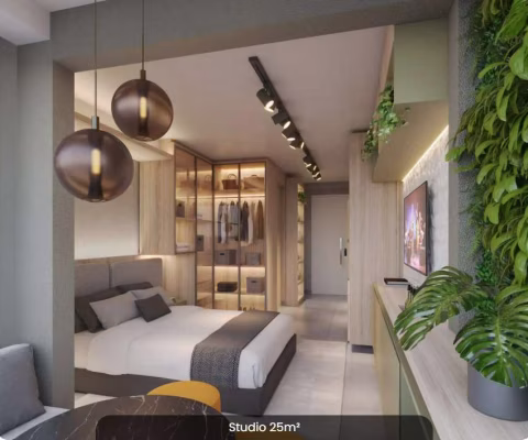 Studio para venda com 1 quarto, 25m²