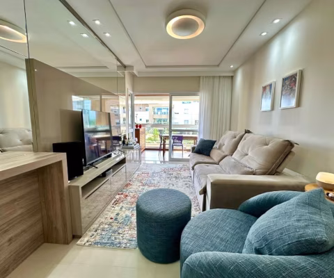 Apartamento com 2 dormitórios mobiliado e vista mar na praia do Campeche!