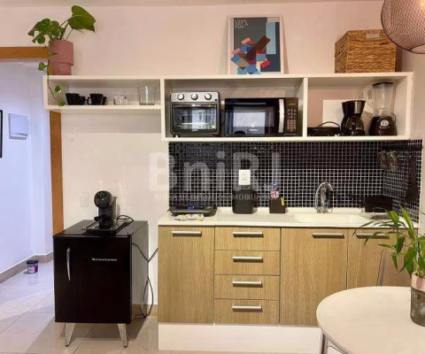 Studio todo mobiliado