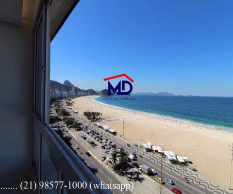 Av. Atlantica frontal, andar alto, 4 quartos, 2 vagas, totalmente reformado, 370 m2