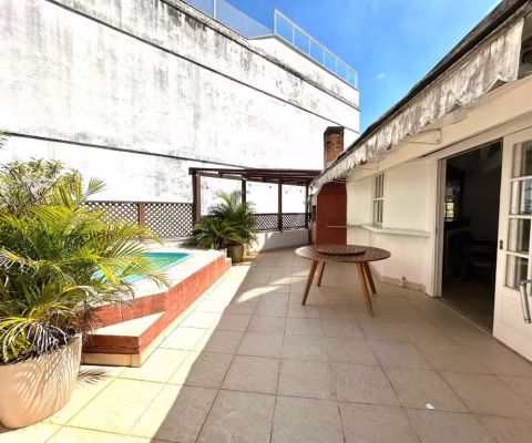 Cobertura com 3 dormitórios à venda, 230 m² por R$ 1.790.000 - Lagoa - Rio de Janeiro/RJ