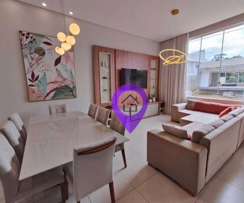 Casa de 178m² à venda no Condomínio Bela Vila, Pouso Alegre. 3 dormitórios, jacuzzi e área gourmet. Condomínio com piscina, quadras e horta