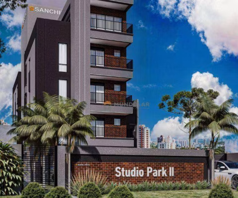 Studio com 1 dormitório à venda, 20 m² por R$ 178.653,00 - Portão - Curitiba/PR