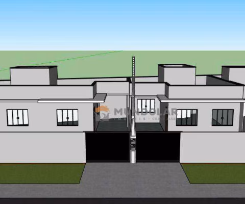 Casa com 2 dormitórios à venda, 56 m² por R$ 375.000 - Costeira - Araucária/PR