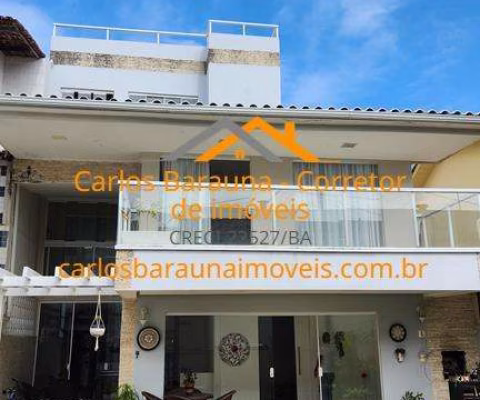 Luxuosa casa em stella maris com hidromassagem em cond nobre