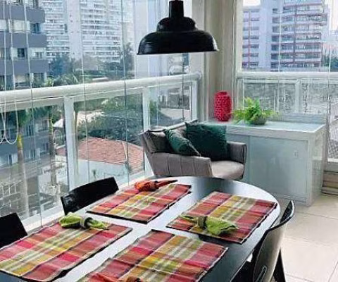 Apartamento mobiliado à venda em Pinheiros, São Paulo-SP: 1 quarto, 1 sala, 1 banheiro, 1 vaga de garagem, 49m² de área!