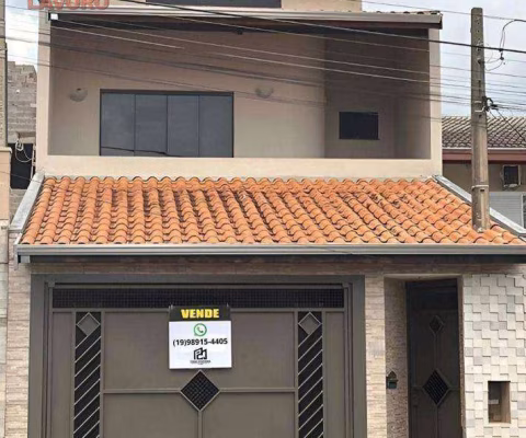 Sobrado com 3 dormitórios, Jardim Boer I, Americana/SP, à venda, 227 m² , 2 vagas,