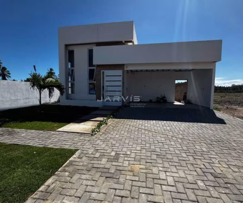 Casa em condomínio fechado na praia de Japaratinga