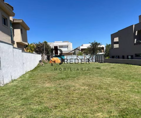 Terreno plano com 525 mts Condomino Tamboré 10 com projeto aprovado