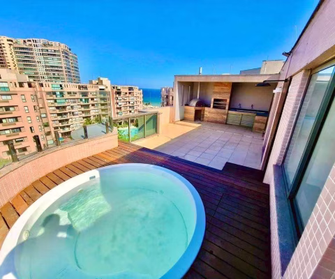 Cobertura à venda em Rio de Janeiro, Barra da Tijuca, com 3 suítes, com 200 m², Ocean Drive
