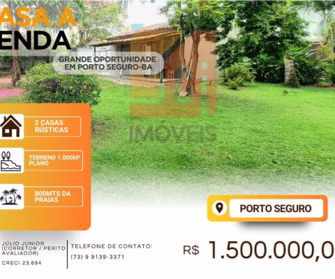 GRANDE OPORTUNIDADE EM PORTO SEGURO-BA  800MTS DA PRAIA