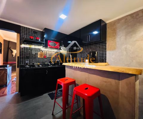 Apartamento rústico e sofisticado com lareira e design marcante - Quatre Saisons Residence